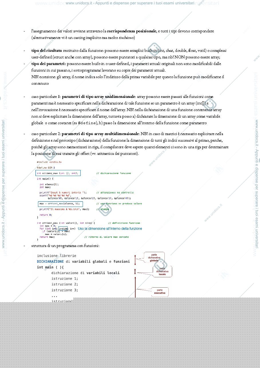 Anteprima pagina 3 — LE FUNZIONI