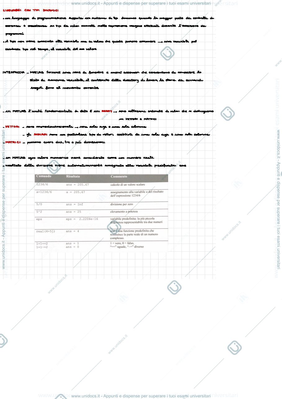 Anteprima pagina 2 — Matlab