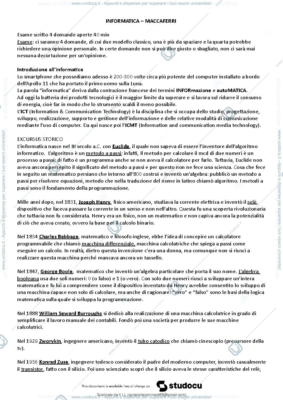 Anteprima pagina 2 — informatica