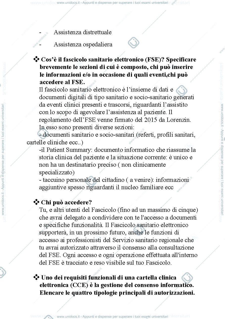 Anteprima pagina 2 — Informatica medica- domande