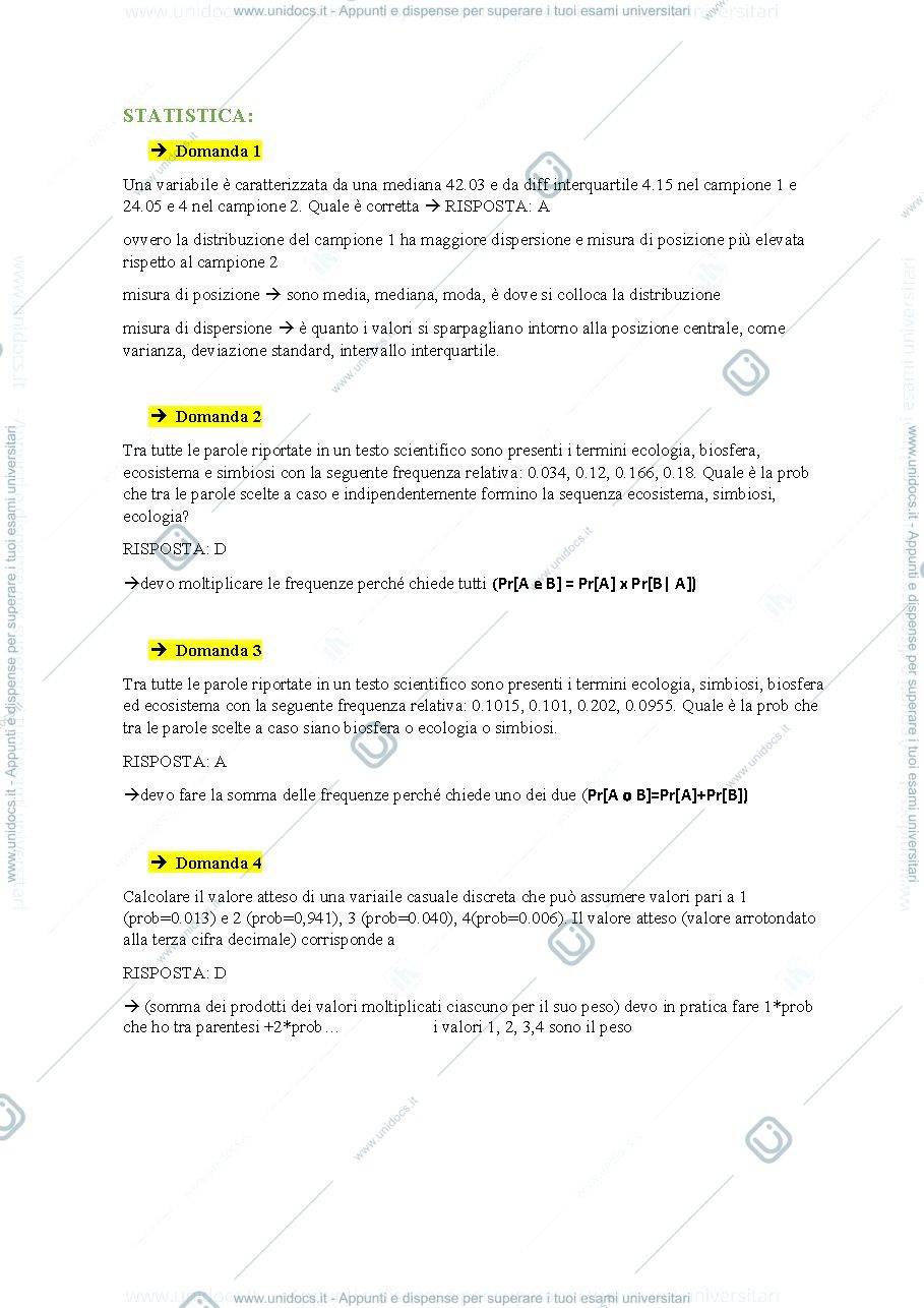 Anteprima pagina 1 — informatica e statistica