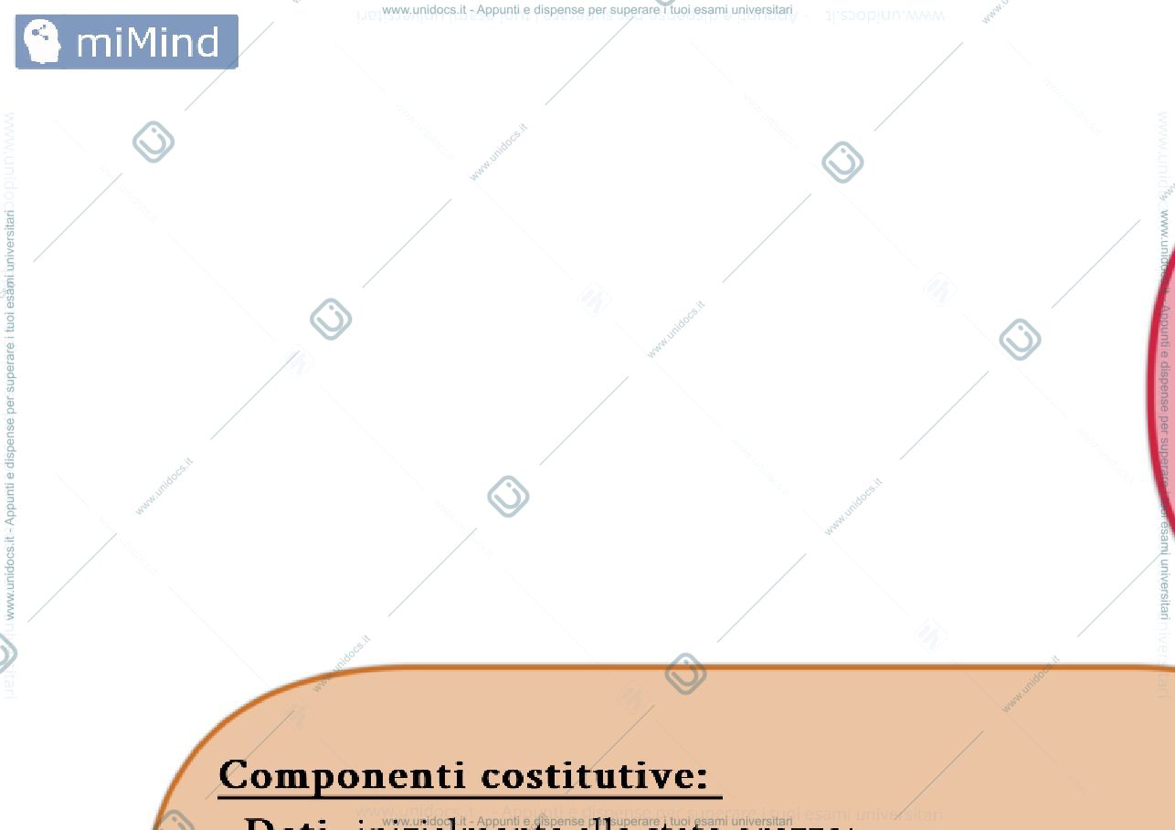 Anteprima pagina 1 — Mappa concettuale sistema informativo 