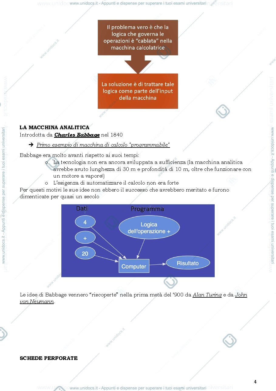 Anteprima pagina 4 — Appunti Informatica