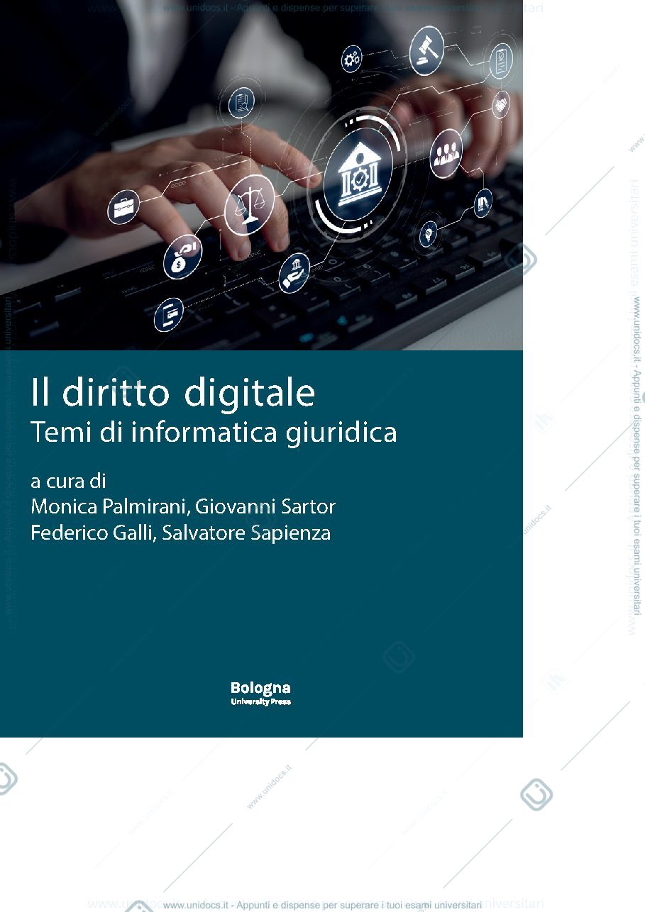 Anteprima pagina 1 — Informatica giuridica