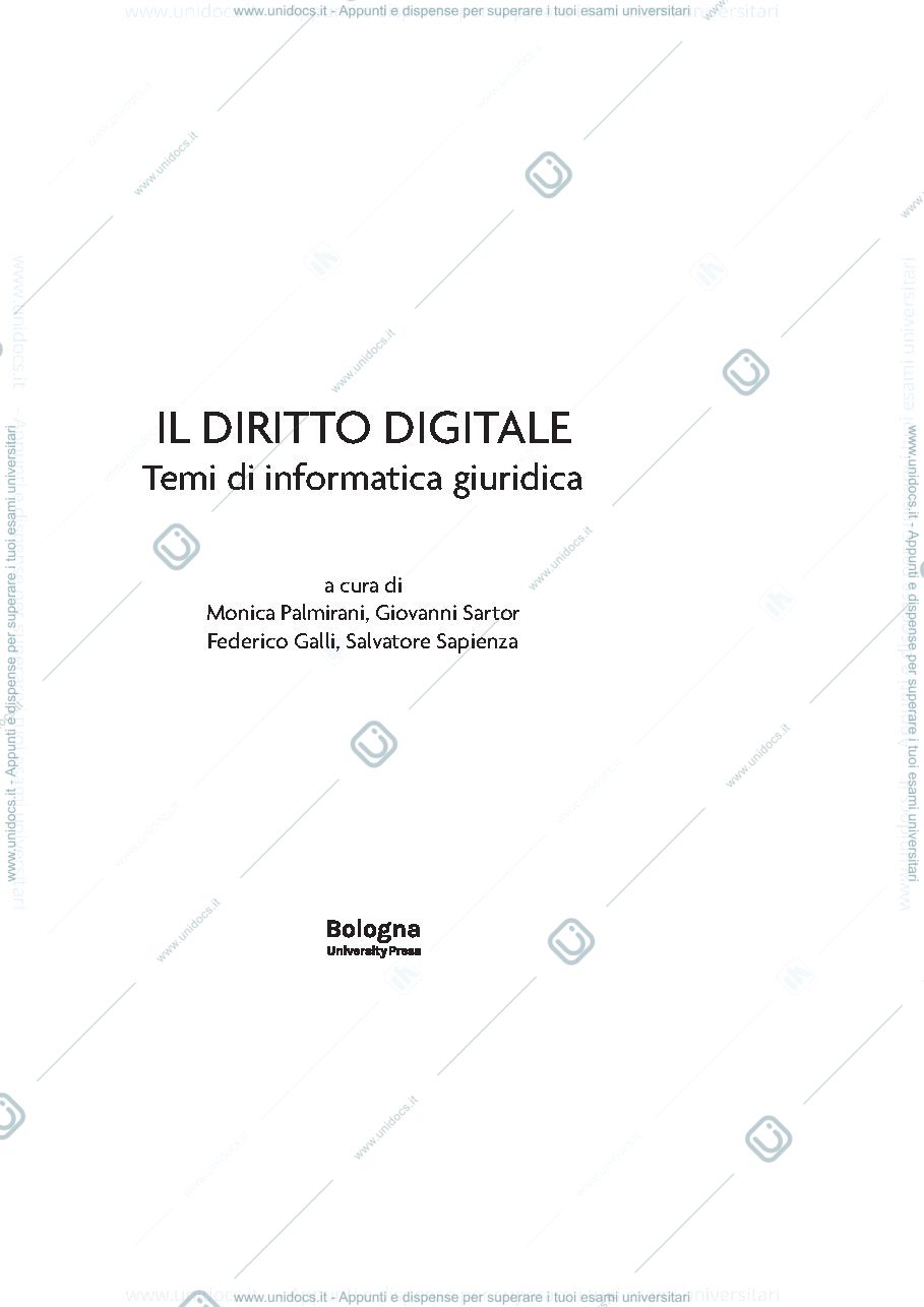 Anteprima pagina 2 — Informatica giuridica