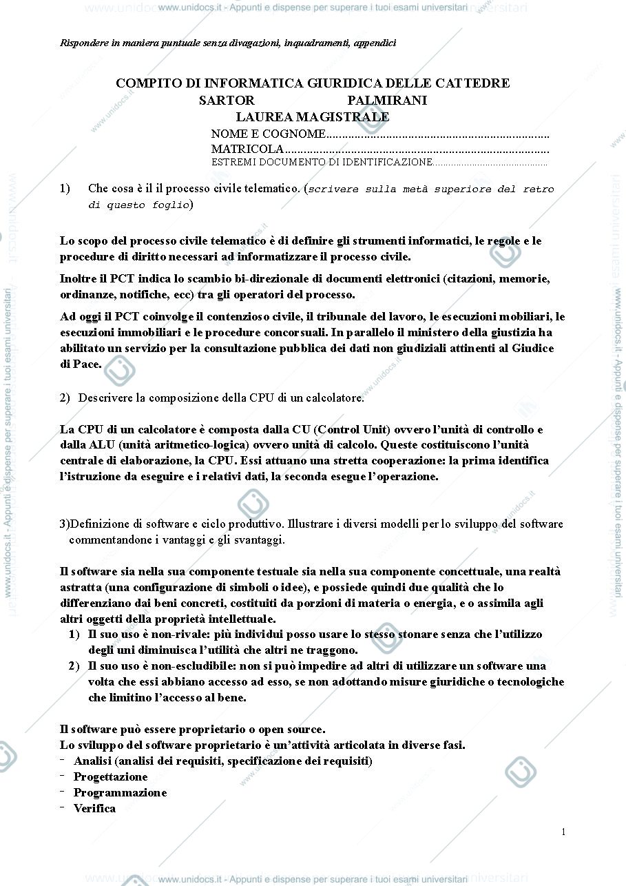 Anteprima pagina 1 — informatica_giuridica