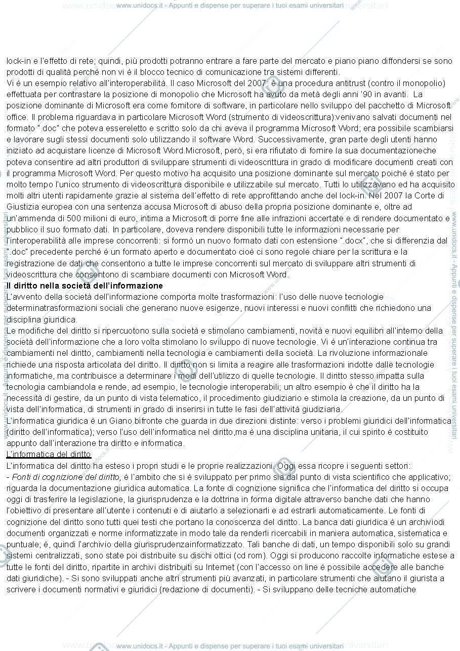 Anteprima pagina 4 — informatica giuridica