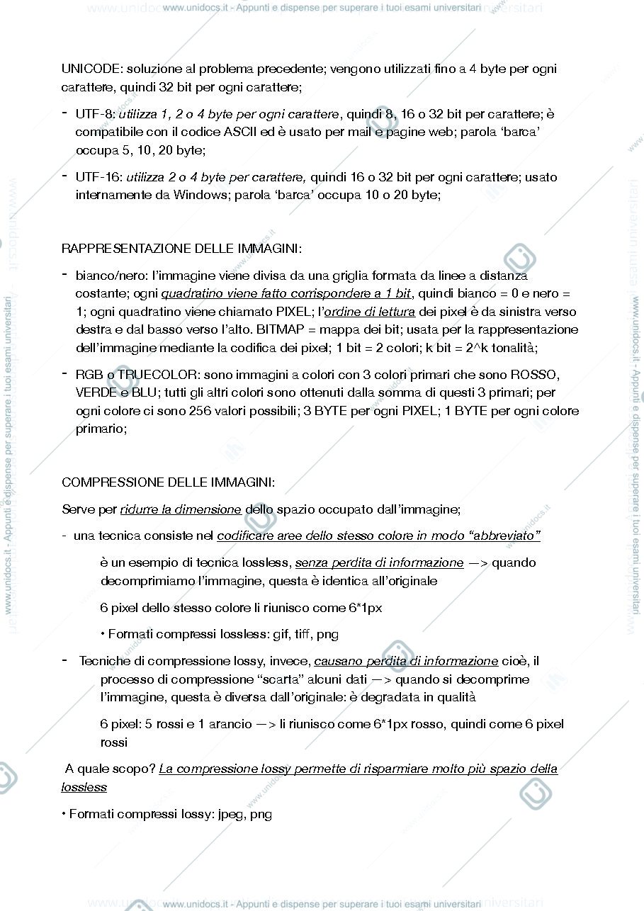 Anteprima pagina 2 — INFORMATICA I