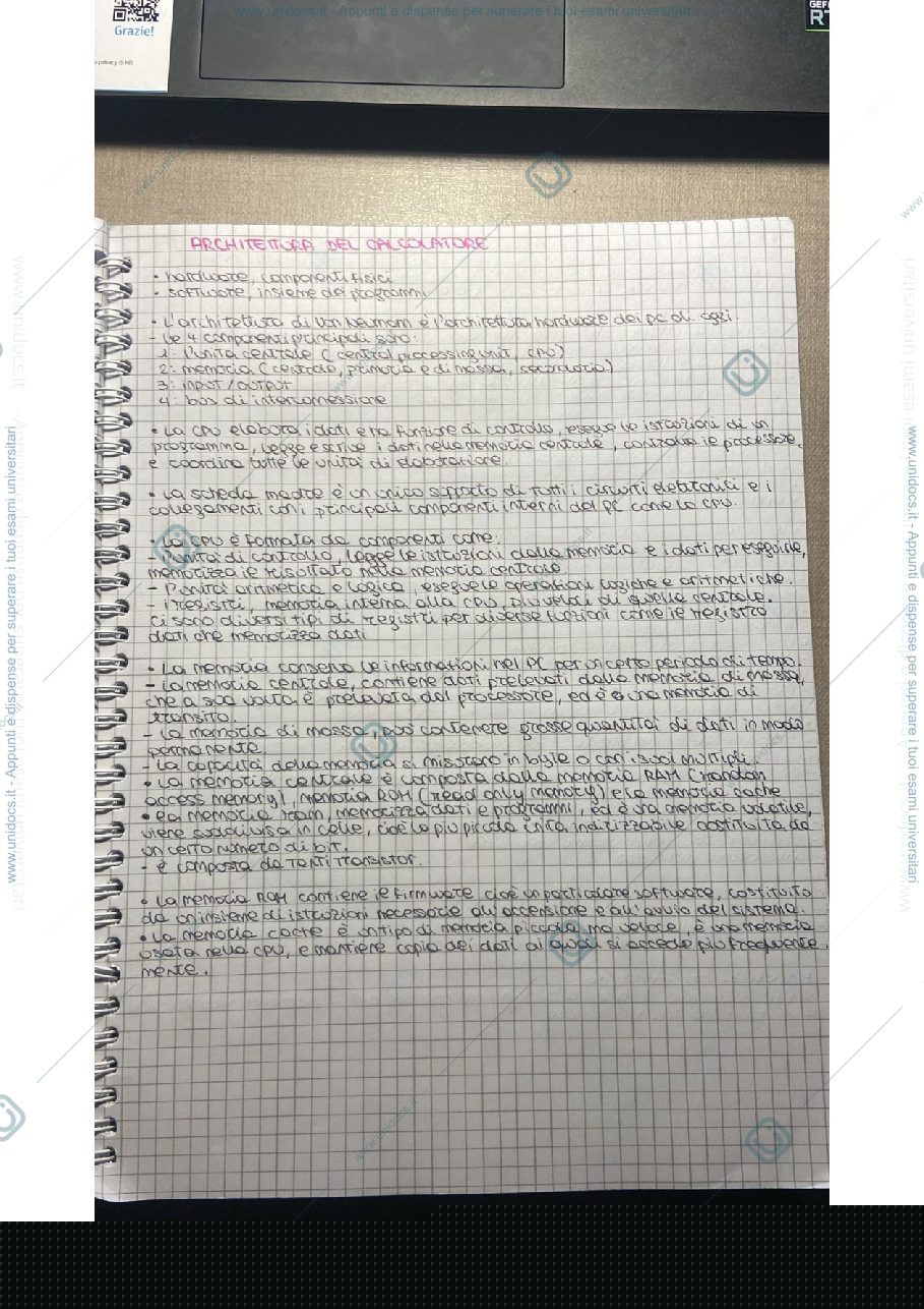 Anteprima pagina 1 — Appunti