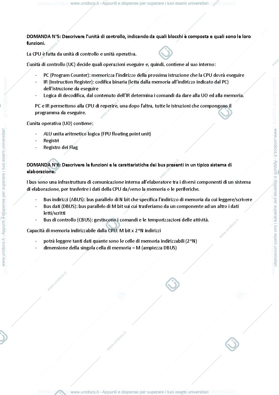 Anteprima pagina 2 — Domande di informatica