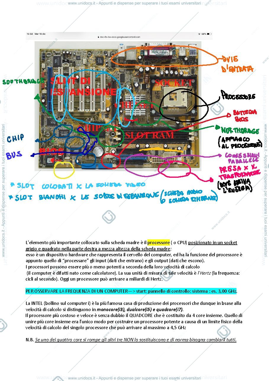 Anteprima pagina 3 — appunti lezione informatica