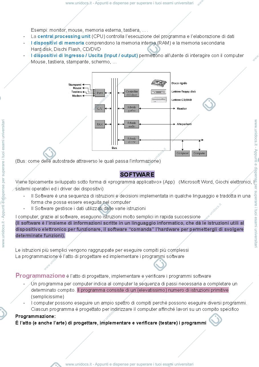 Anteprima pagina 2 — Informatica corso di Python
