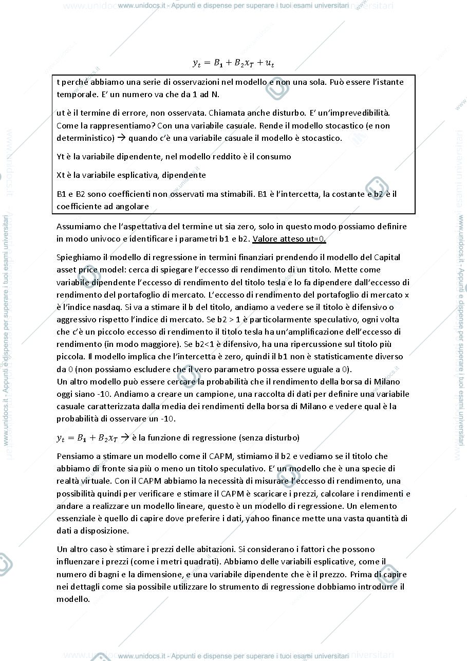 Anteprima pagina 1 — Econometria.