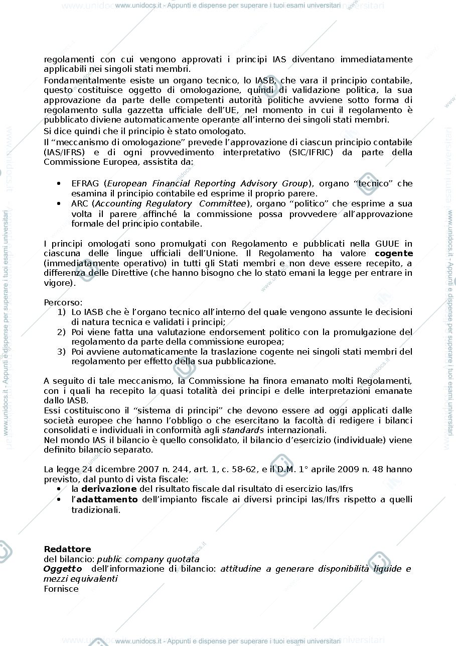 Anteprima pagina 2 — Appunti informativa finanziaria 