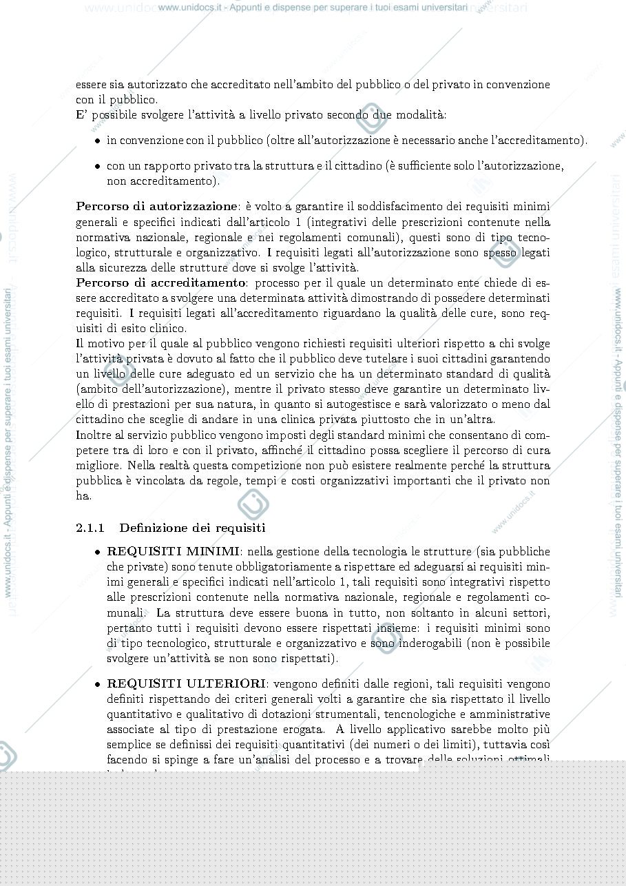Anteprima pagina 4 — Appunti Ingegneria Clinica 