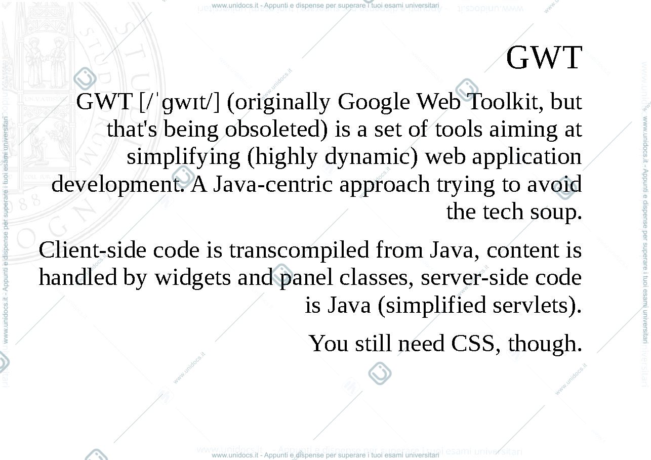Anteprima pagina 3 — Slide gwt