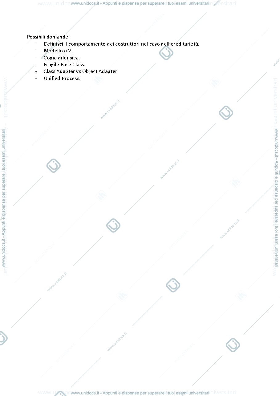 Anteprima pagina 1 — Possibili domande all'orale