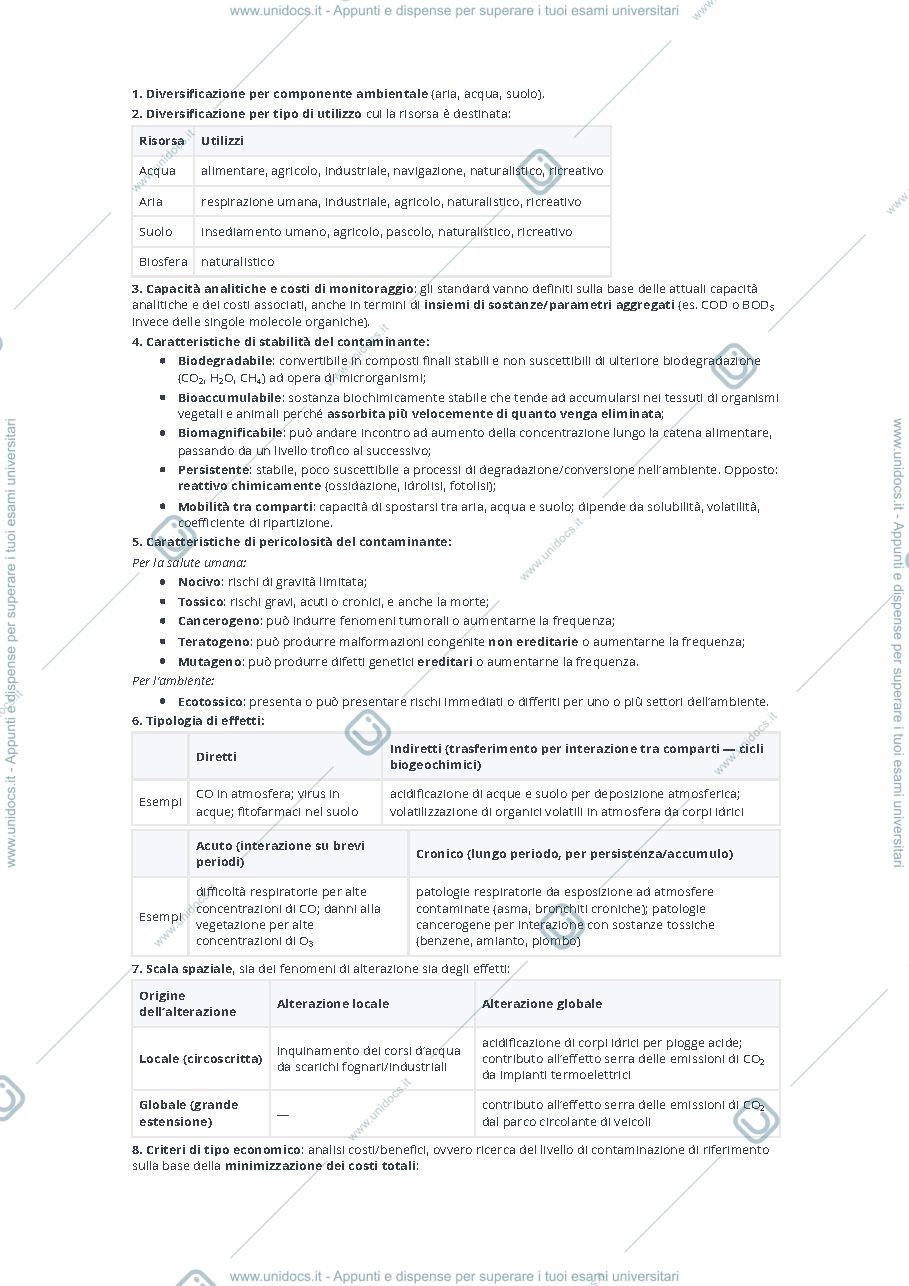 Anteprima pagina 3 — Dispense Teoriche - INGEGNERIA SANITARIA AMBIENTALE
