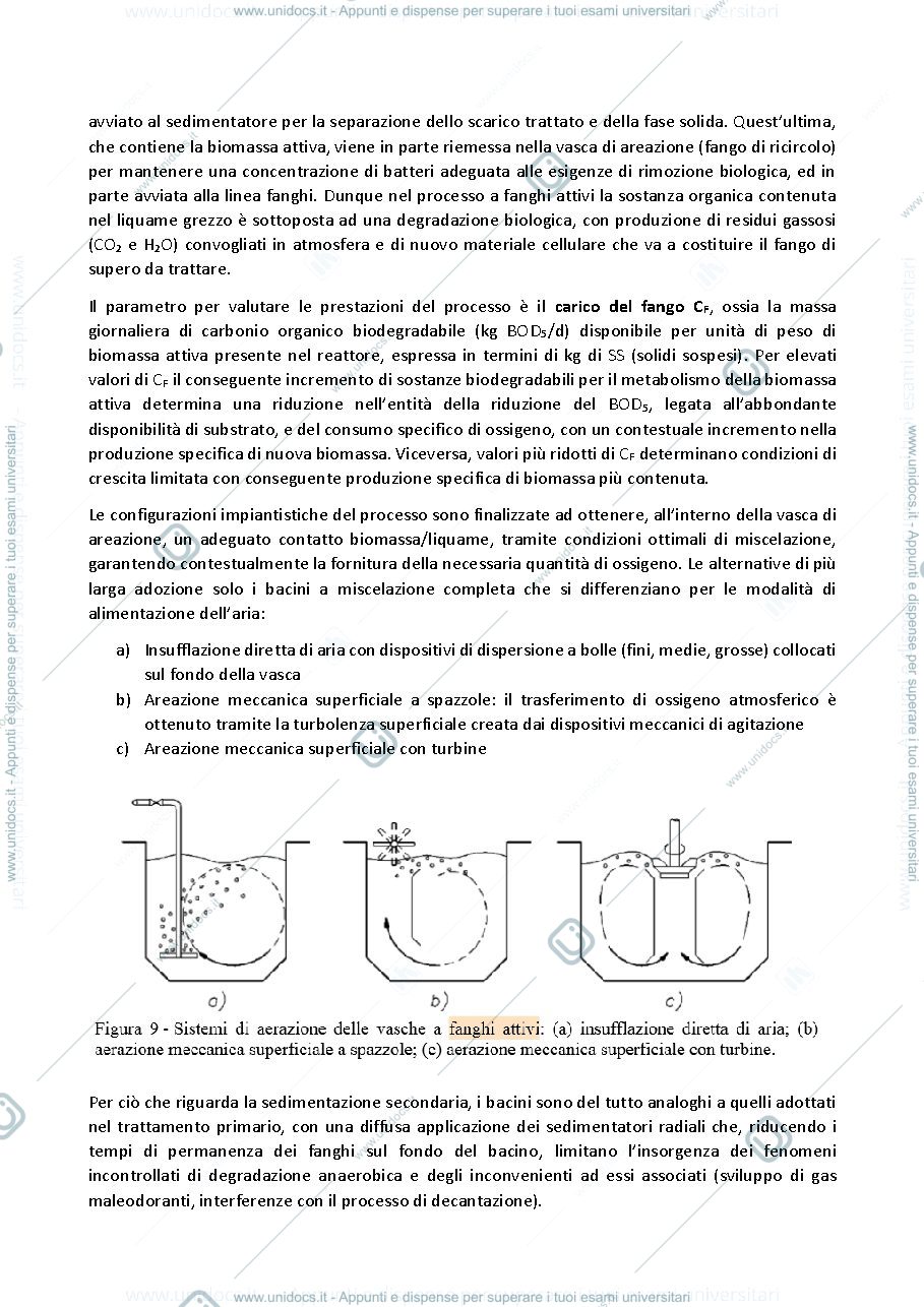 Anteprima pagina 2 — INGEGNERIA SANITARIA AMBIENTALE domande temi d'esame e riassunti teoria