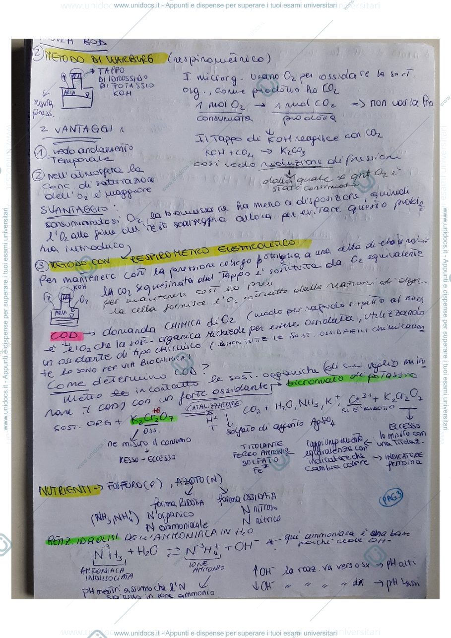 Anteprima pagina 3 — appunti ing. sanitaria