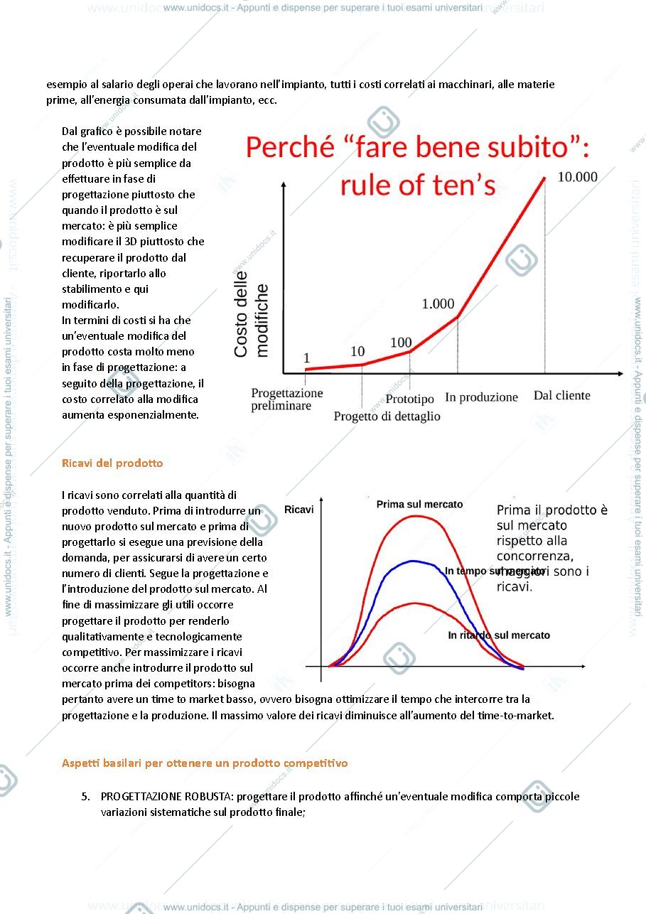 Anteprima pagina 3 — Riassunto parte teorica Ingegnerizzazione del prodotto industriale M