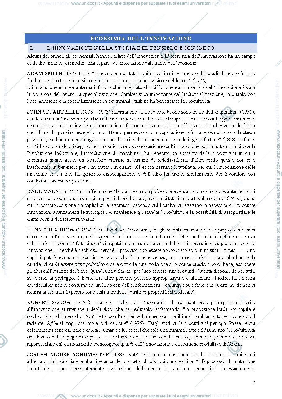 Anteprima pagina 4 — Innovazione, Marca e Proprietà Intellettuale - Modulo Pellegrino