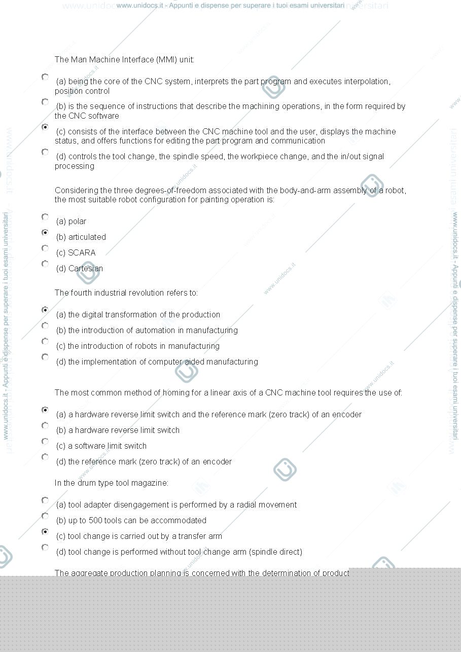 Anteprima pagina 1 — exam simulation