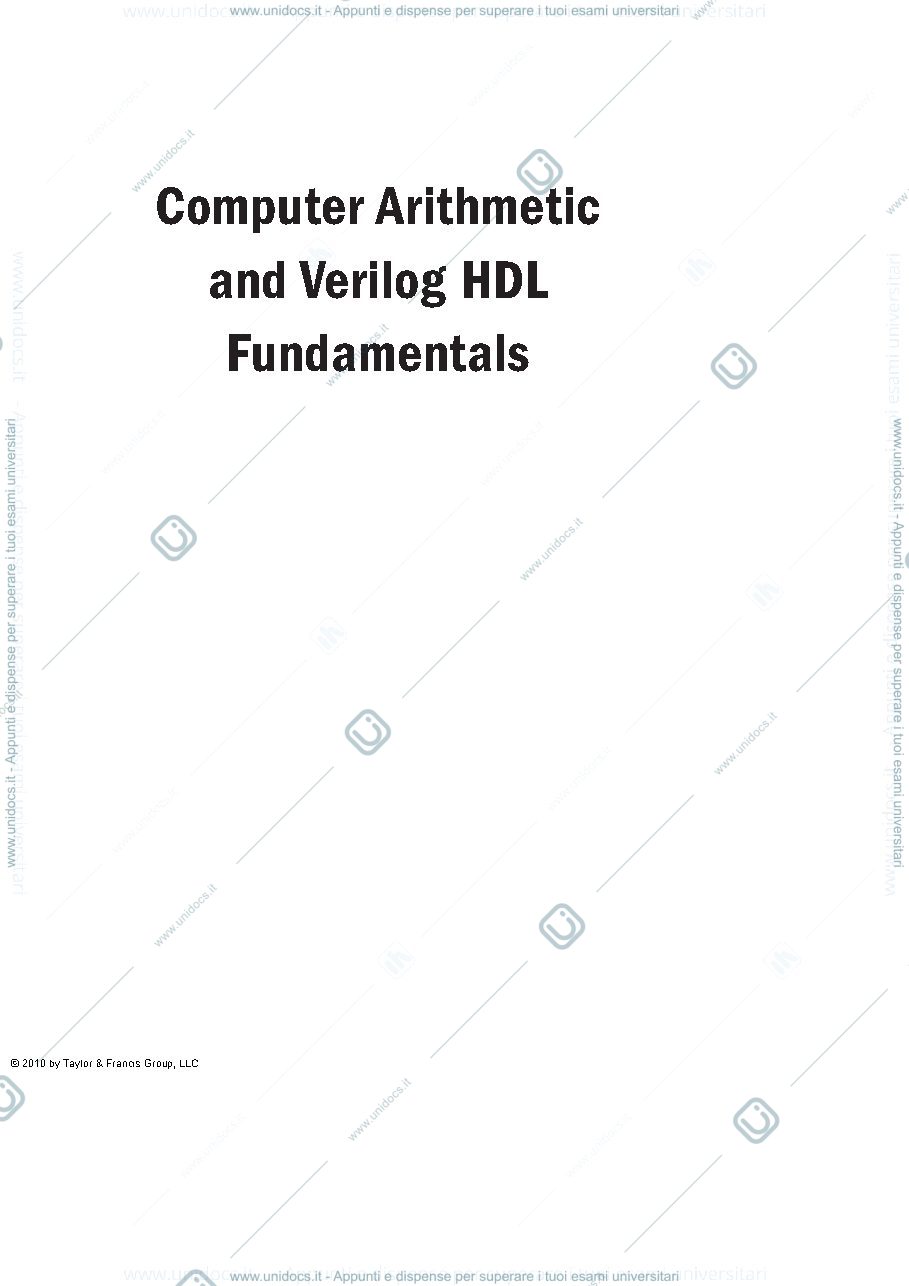 Anteprima pagina 1 — computer and verilog