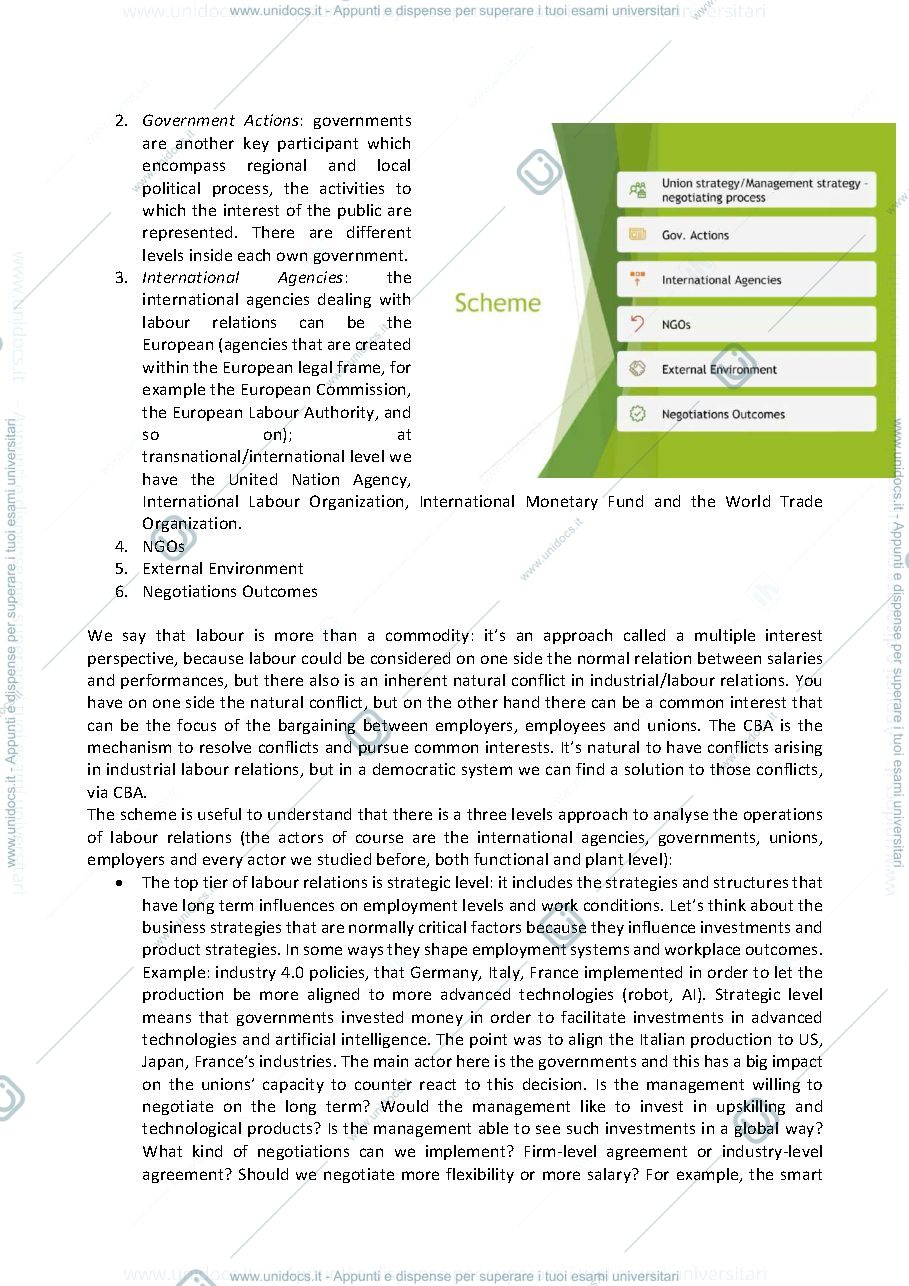 Anteprima pagina 3 — Appunti Labour Law (1 Module)