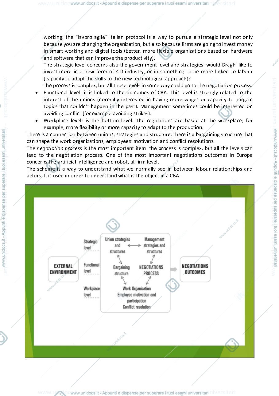 Anteprima pagina 4 — Appunti Labour Law (1 Module)