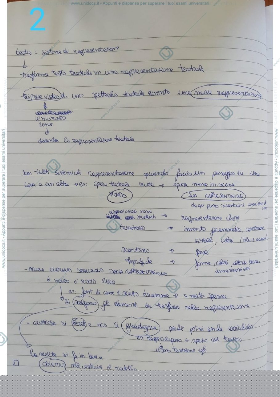 Anteprima pagina 2 — Appunti 1^ lezione