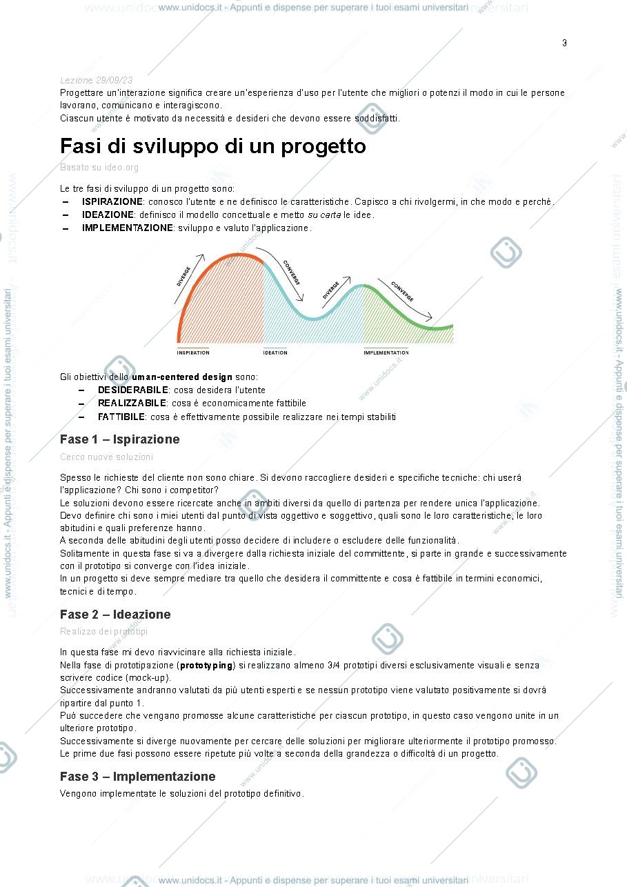 Anteprima pagina 4 — Appunti di Interazione uomo - macchina | Prof. Valtolina