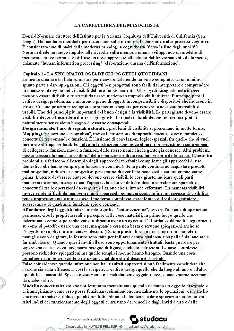 Anteprima pagina 2 — Caffettiera del masochista riassunto