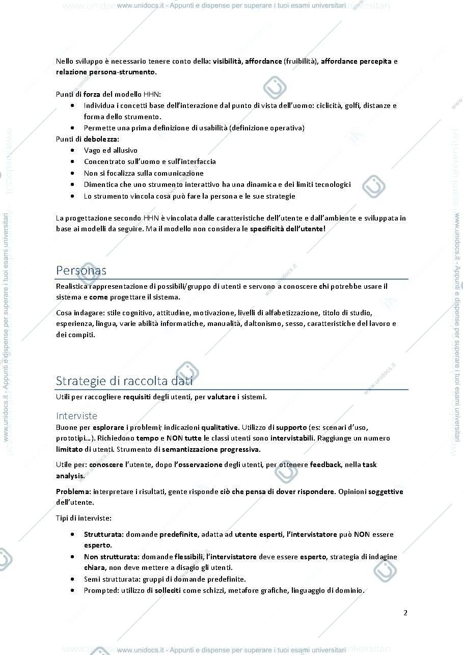 Anteprima pagina 2 — Interazione Uomo Macchina