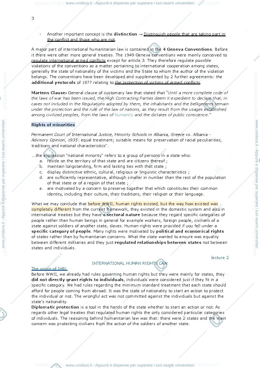 Anteprima pagina 4 — International human rights law, first partial