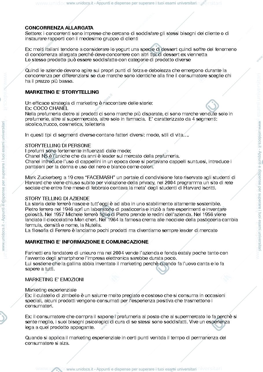 Anteprima pagina 2 — MARKETING STRATEGICO