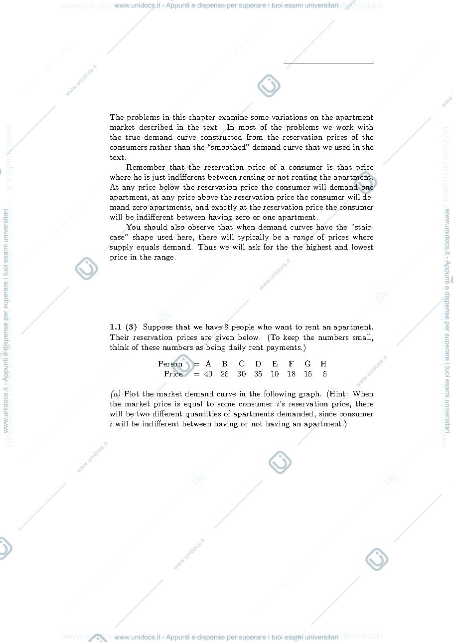 Anteprima pagina 1 — microeconomics exercises