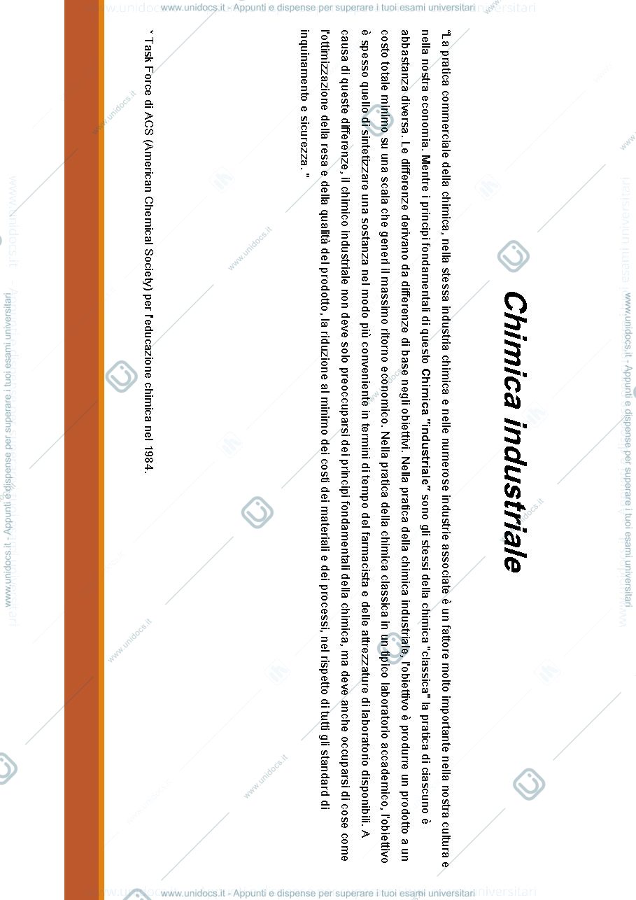 Anteprima pagina 3 — INTRODUZIONE ALLA CHIMICA INDUSTRIALE