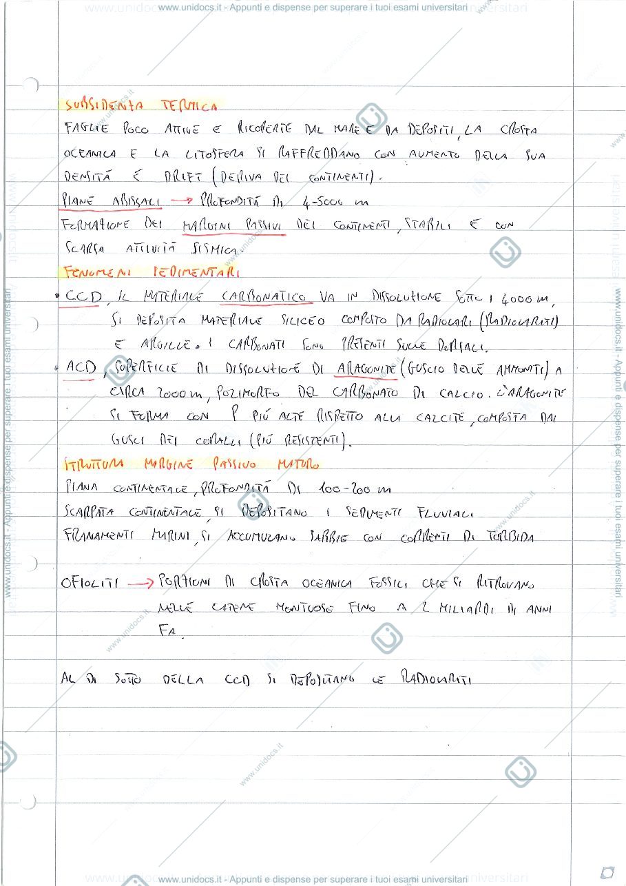 Anteprima pagina 3 — principi di geologia 