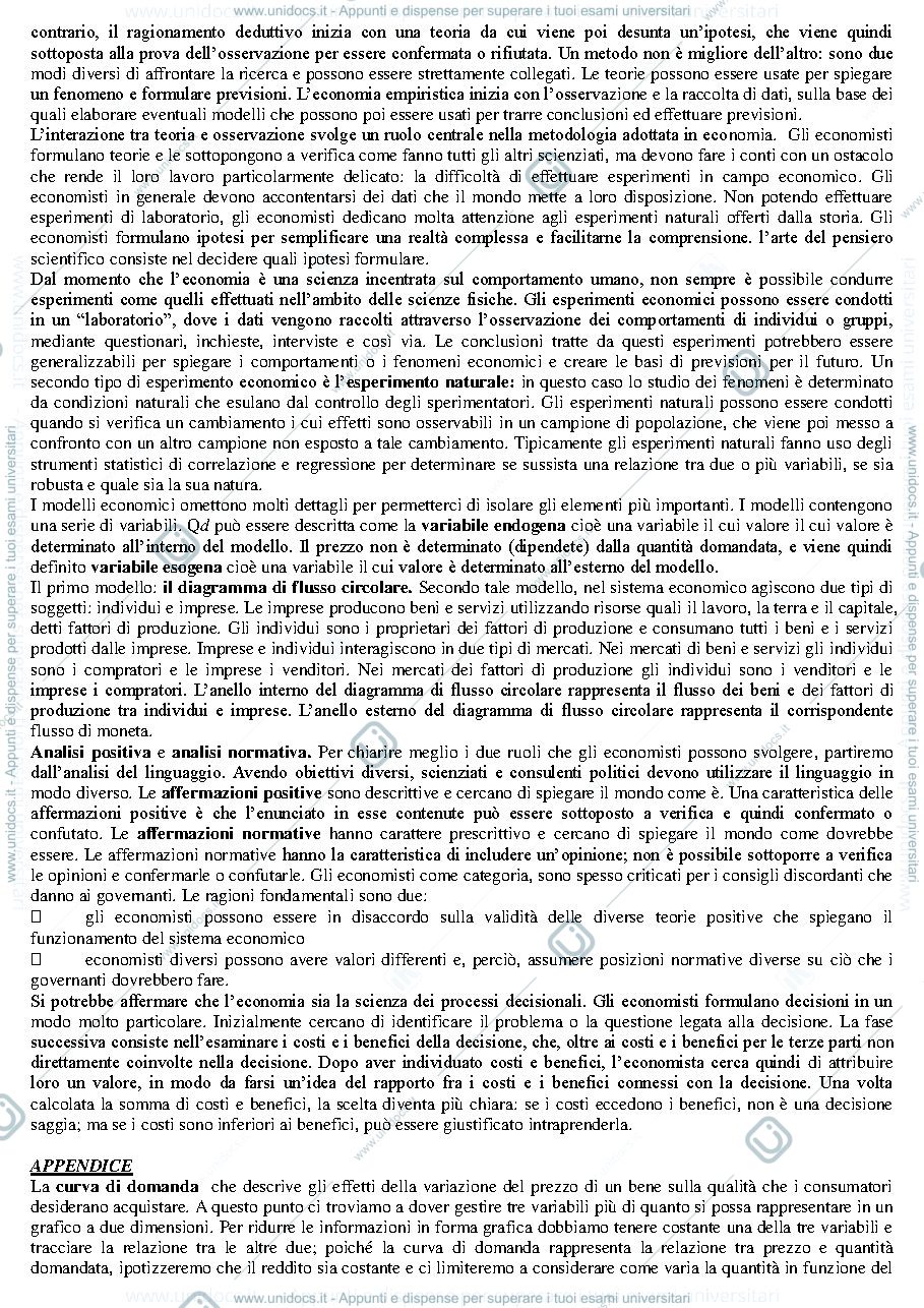 Anteprima pagina 2 — Principi di Economia,