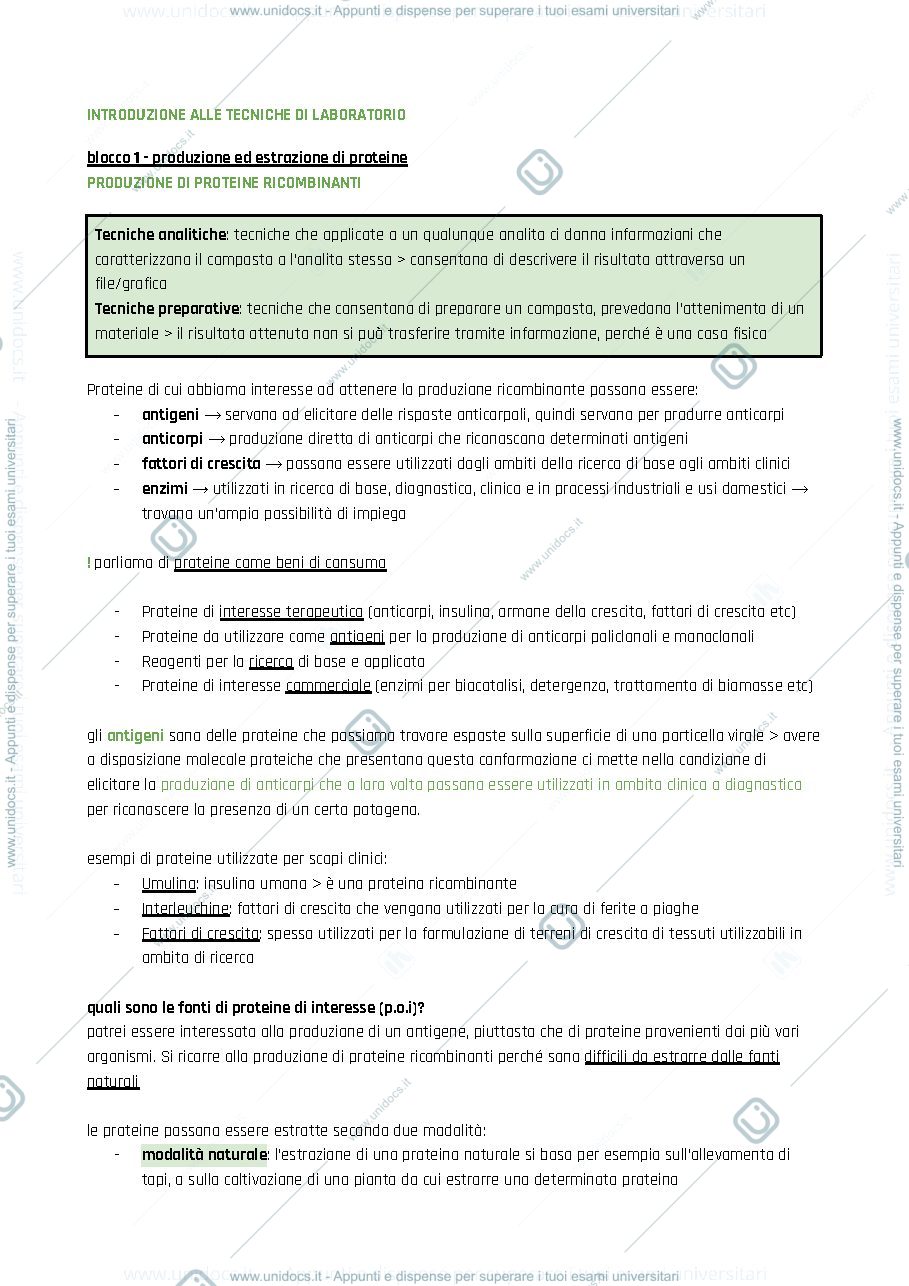 Anteprima pagina 2 — Introduzione alle tecniche di laboratorio