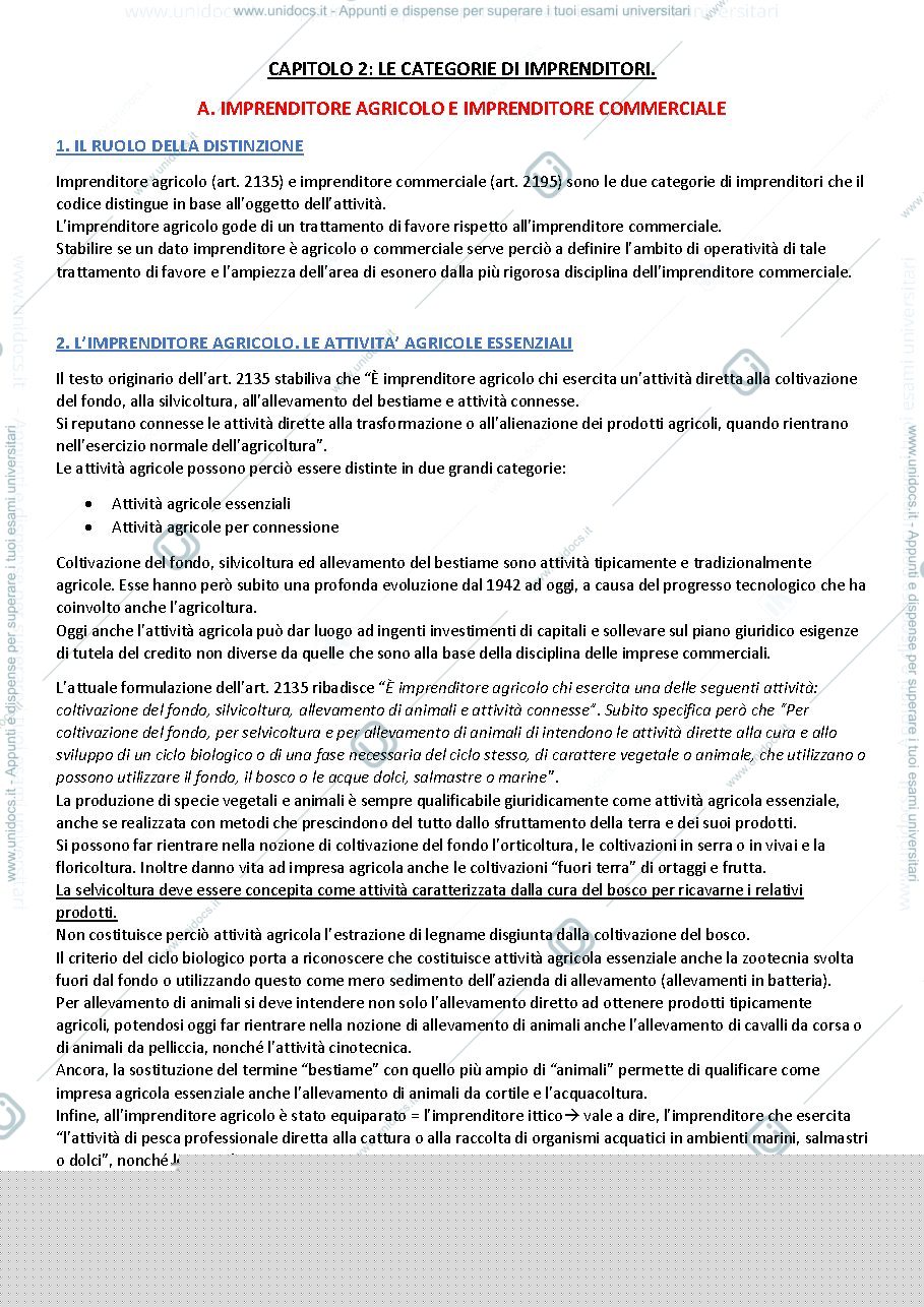 Anteprima pagina 4 — Riassunto Istituzioni di diritto commerciale 