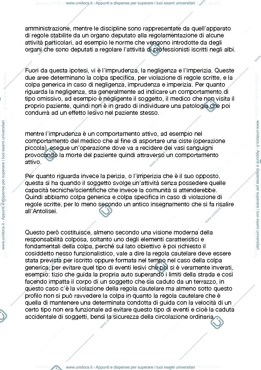 Anteprima pagina 3 — Lezione sul principio di colpevolezza