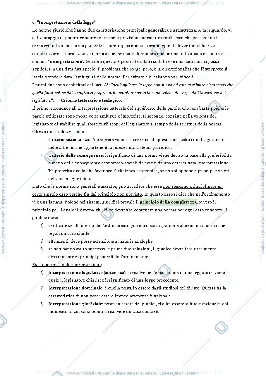 Anteprima pagina 3 — ISTITUZIONI DI DIRITTO PRIVATO - riassunto manuale