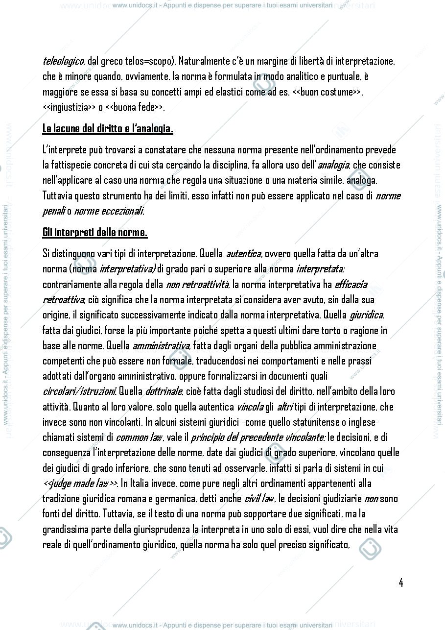 Anteprima pagina 4 — Riassunto Roppo