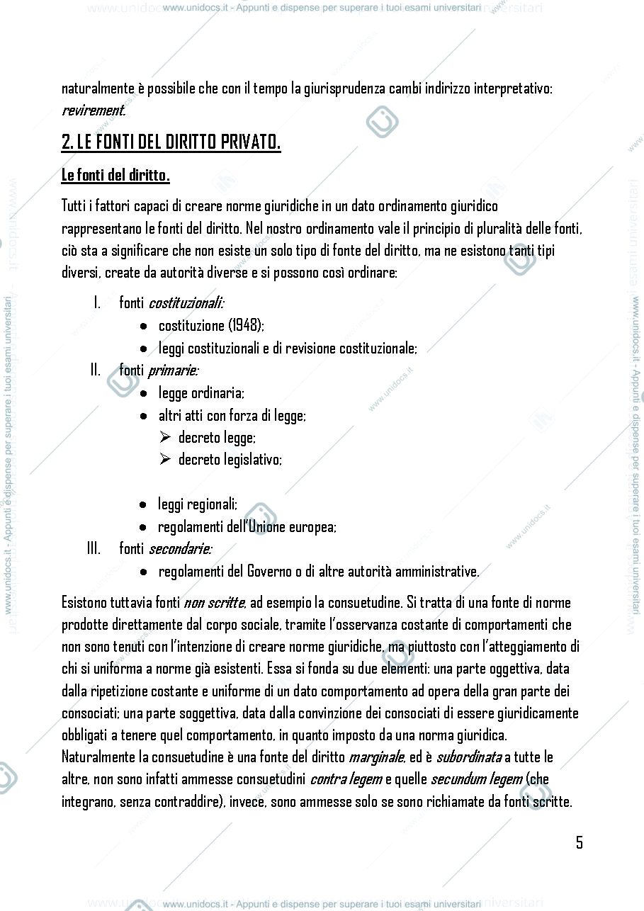 Anteprima pagina 5 — Riassunto Roppo