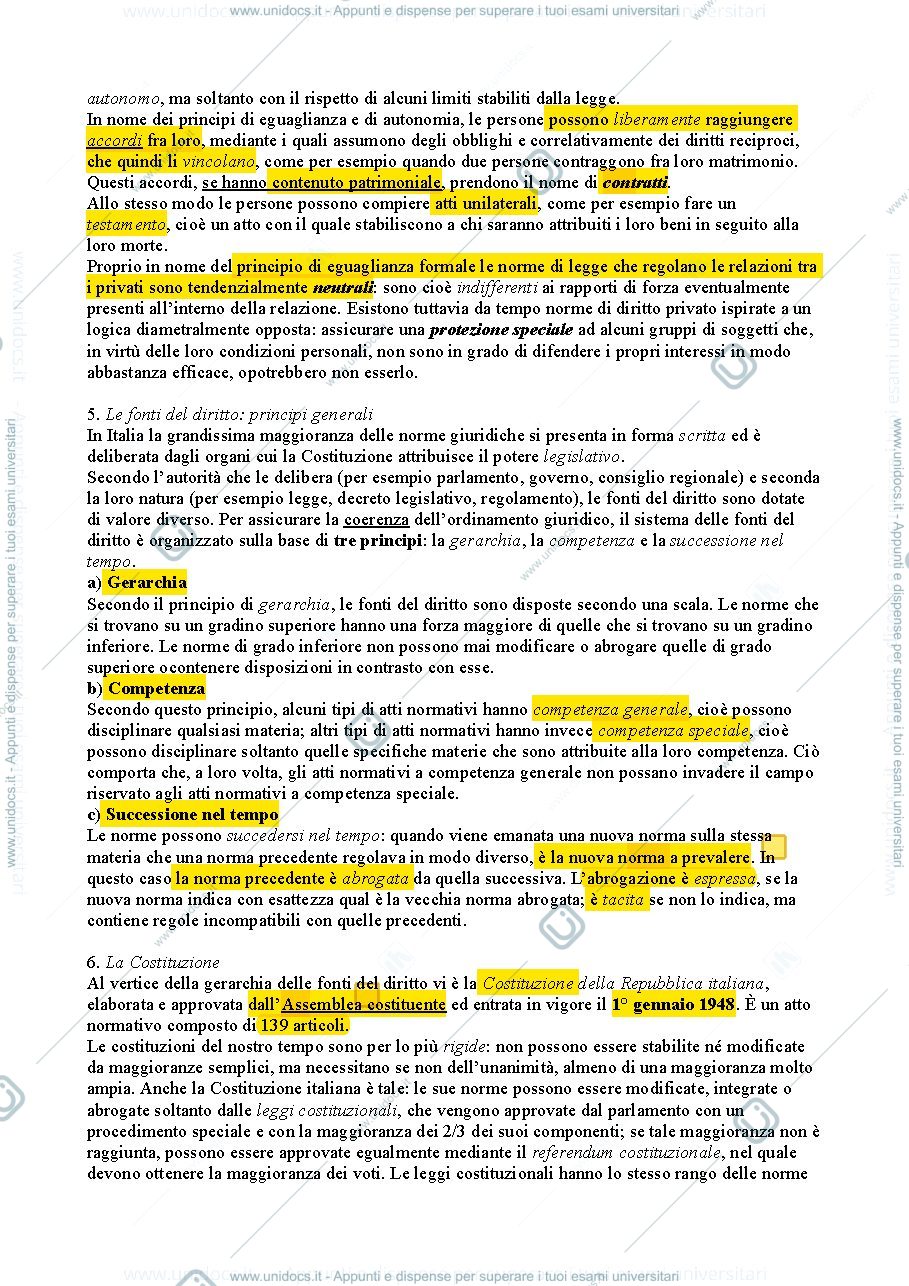 Anteprima pagina 3 — istituzioni di diritto privato e di famiglia