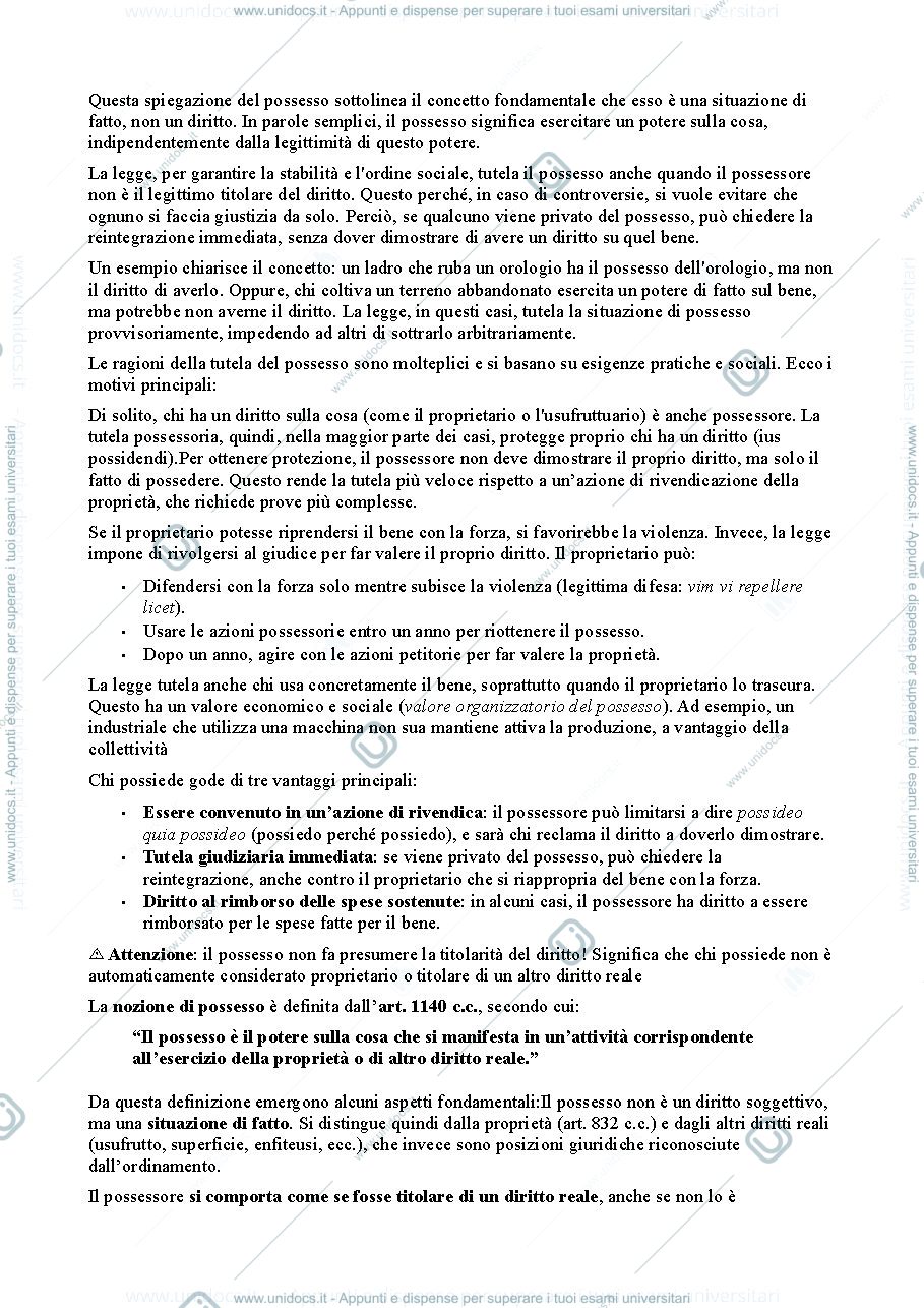Anteprima pagina 1 — Diritto privato