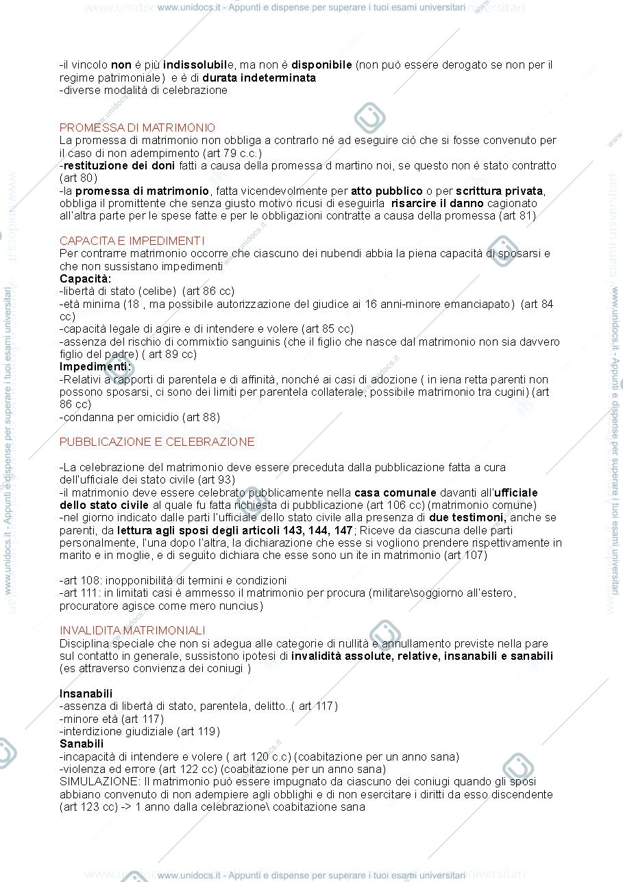 Anteprima pagina 2 — diritto privato secondo parziale