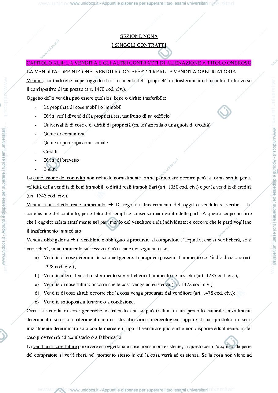 Anteprima pagina 1 — sezione nona 